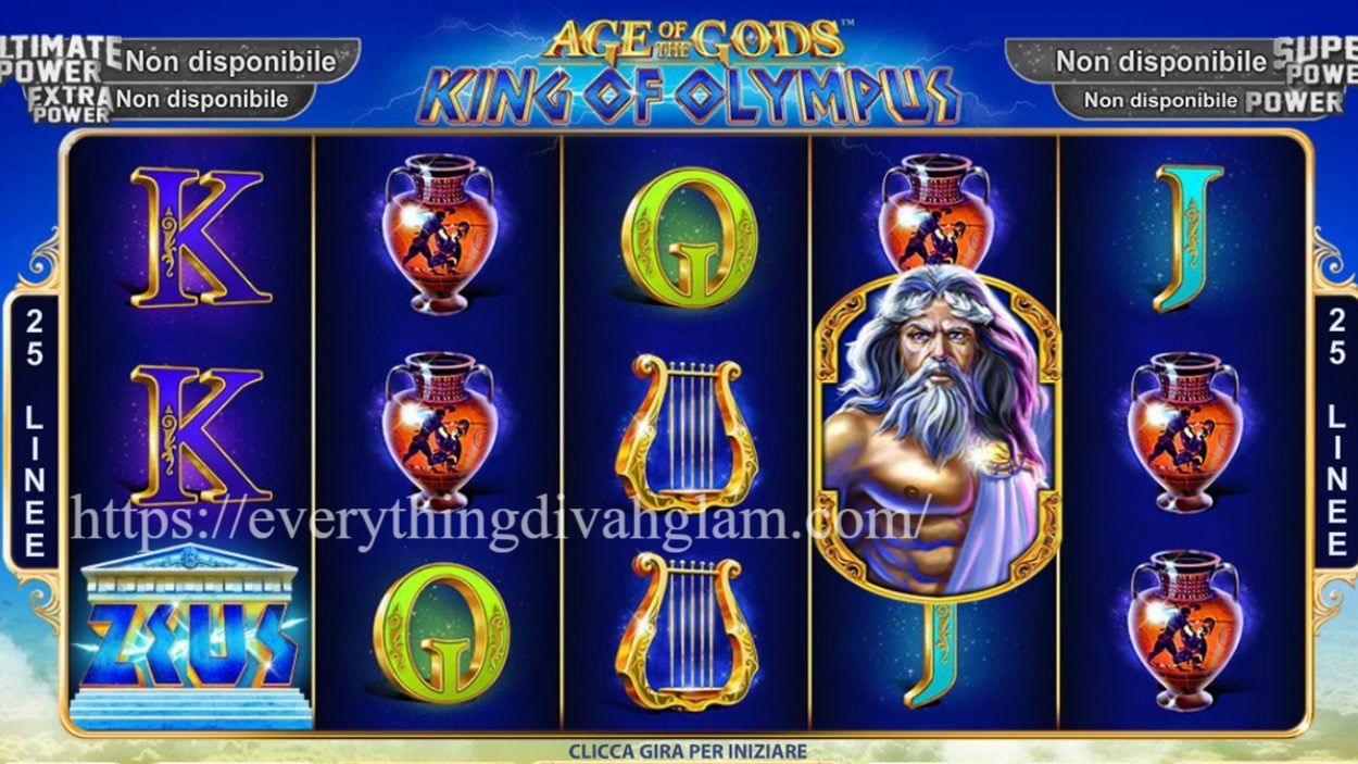 King of Olympus: Slot Epik Bertema Dewa Yunani