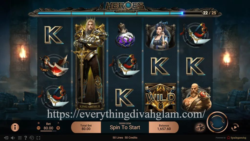 Heroes: Slot Pahlawan Epik dengan Fitur Bonus Menarik
